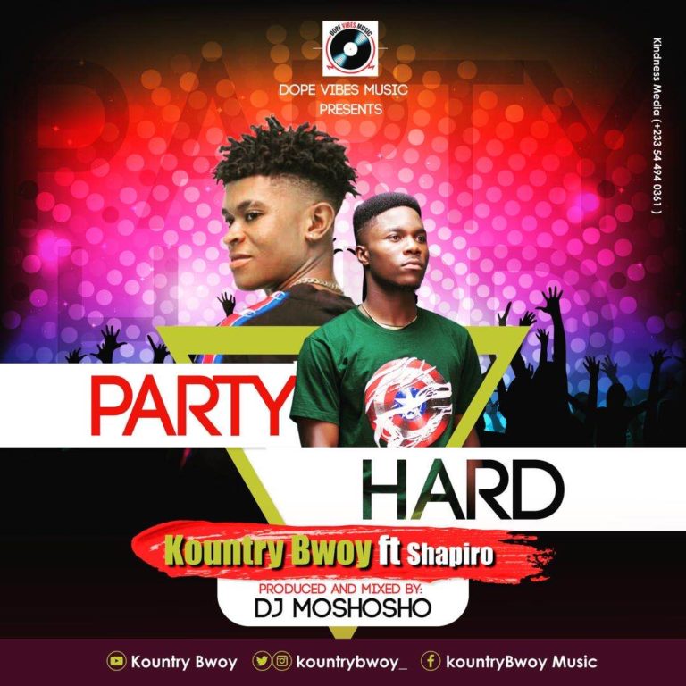 Kountry Bwoy – Party Hard ft Shapiro