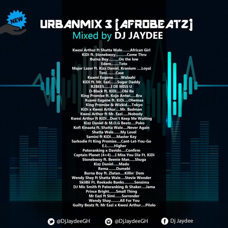 Urbanmix 3(Afrobeat) Dj Jaydee