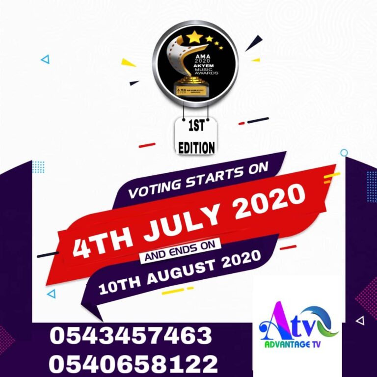 Akyem Music Awards Voting has Started, Ends 10th August