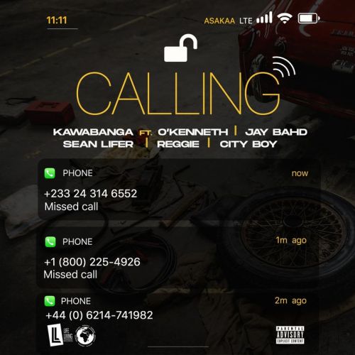 Kawabanga – Calling (feat. O’Kenneth, Jay Bahd, Sean Lifer, Reggie & City Boy)
