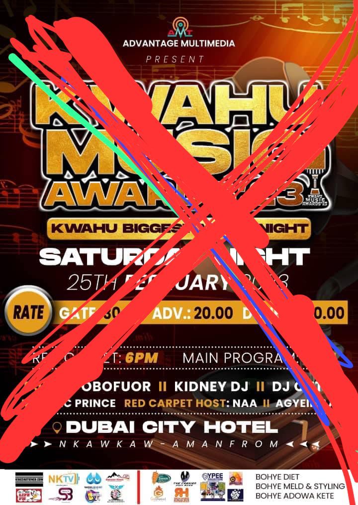 Kwahu Music Awards is a Fake Scheme